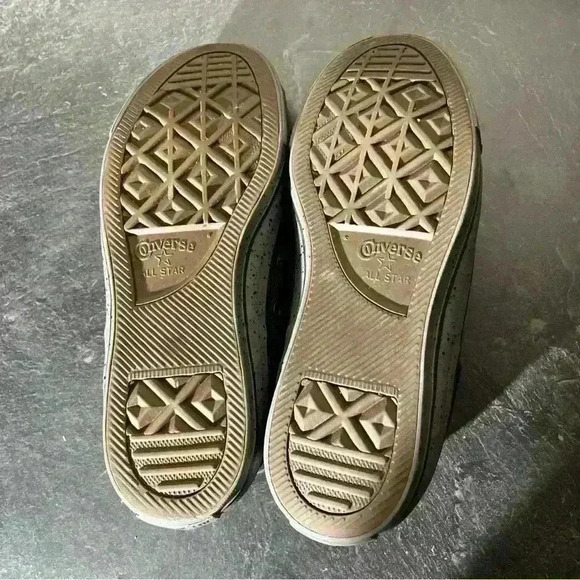 Converse Triple Black Grey Speckled Padded Tongue Sz 9, 160297C- EUC! - Picture 9 of 12